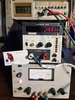 Adjustable Lab Power Supply 0 - 10VDC 0-10A TESTED Constant current mode.HP6282A - Image 1 of 2