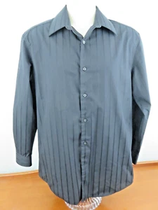 AXIST Men's Black Button Down Long Sleeve Shirt Size 15 1/2 32/33 - Picture 1 of 6