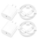 Iphone Charger Super Fast Charging Ipad Charger 20w Pd Usb C Wall Charger 2 Pack