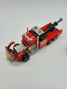 VTG Majorette Kenworth Red Towing Truck 1:47 Wrecker Express Heavy Duty Diecast  - Picture 1 of 5