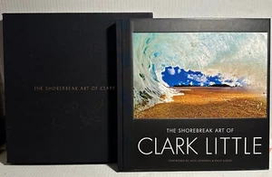 The Shorebreak Art Of Clark Little SIGNED Coffee Table Book Hardcover with Case - Picture 1 of 15
