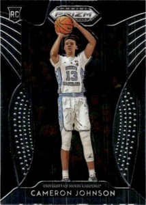 2019-20 Panini Prizm Draft Picks Basketball Card Cameron Johnson Rookie A