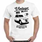 T-Shirt ENTE 2cv4 Oldtimer Youngtimer Vintage Car