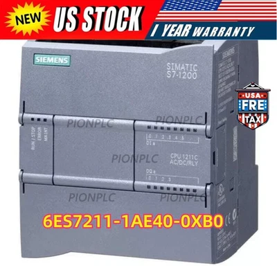 Novo Siemens 6ES7 211-1AE40-0XB0 SIMATIC S7-1200 CPU 1211C 6ES7211-1AE40-0XB0 - Imagem 1 de 4