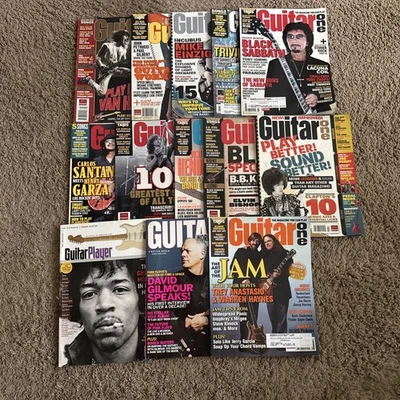 Guitar One Magazine Lot 13 Issues 2006 2007 Rock Roll Alternative Hair Band Jam - Image 1 of 4