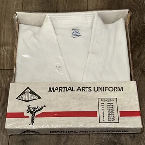 VTG Century Martial Arts Uniform Size 5 Top White Made in USA -New - Picture 1 of 6