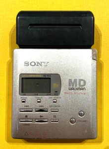 Sony MZ-R55 walkman portable MD recorder Made in Japann MDLP WORKING MEGA BASS - Picture 1 of 8