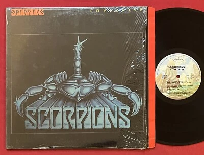 SCORPIONS~LOVEDRIVE LP (1979) ORIG 1ST PRESS VG+/NM SHRINK MERCURY 72 SRM-1-3795 - Image 1 of 2