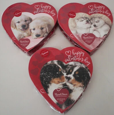 Russell Stover - Puppy Dog Prints - Assorted Chocolates - 6 Flavors - 7 Pieces - Image 1 of 4