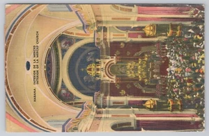 Havana Cuba Merced Catholic Church Interior Inglesia de La Merced Vntg Postcard - Picture 1 of 2