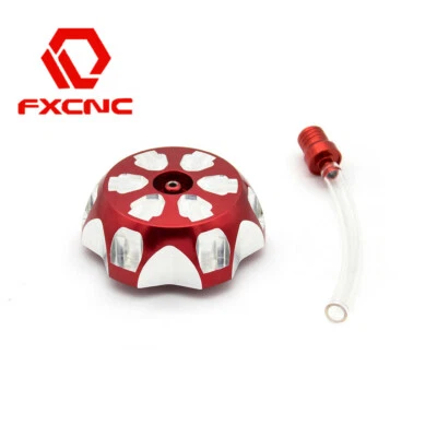 Cubierta de tapa de tanque de combustible de liberación rápida de aluminio FXCNC para SWM RS 500R 2015-2018 Foto 1 de 3