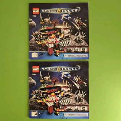 LEGO Space Police: Squidman's Pitstop (5980) SOLO MANUALES DE INSTRUCCIONES  Foto 1 de 4