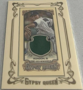 2014 Topps Gypsy Queen Baseball Bruce Rondon Detroit Tigers Relic Card #GMR-BR - Picture 1 of 3