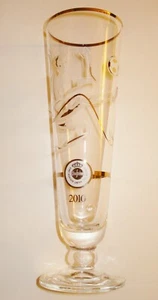 Warsteiner Soccer Tulip MIDFIELD 2010 FIFA Football Pilsner Glass Germany  - Picture 1 of 7