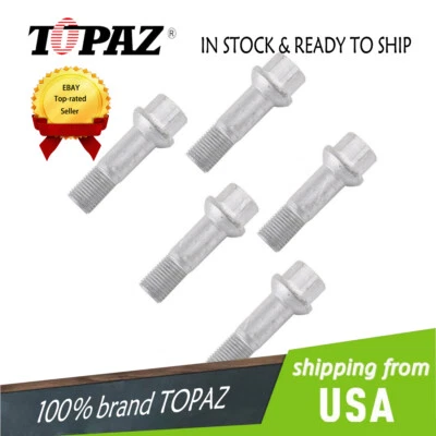 KIT de tuercas de pernos de rueda de 5 piezas para Mercedes Benz W220 W204 W164 W251 0009905307 Foto 1 de 4