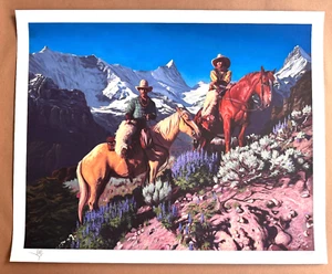 Mark Maggiori signierter Druck KISS THE SKY #8/355 26x21 NEU - Bild 1 von 4