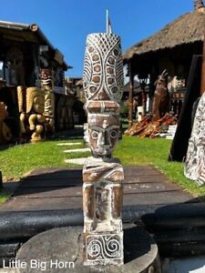 Totempfahl Marterpfahl Deco Totem Pole Wood 0,71 Meter Original Little Big Horn 