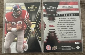 2014 SPx #17 Deuce McAllister Ole Miss Saints - Picture 1 of 1