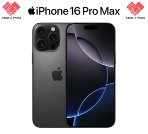 NEW*  Apple iPhone 16 Pro Max | 512GB Black Titanium | Factory Unlocked - Picture 1 of 14