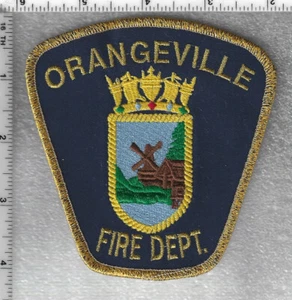 Parche de hombro lingotes de oro del Departamento de Bomberos de Orangeville (Ontario, Canadá) - Imagen 1 de 1