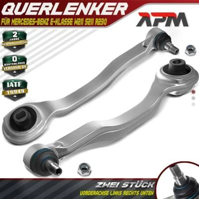 2x Querlenker Lenker Vorne Links Rechts Unten für Mercedes-Benz C219 R230 W211