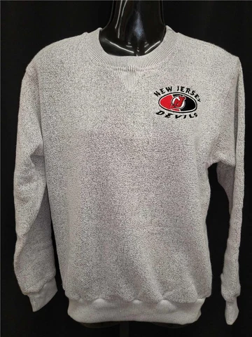 NEW-Minor-Flaw NHL New Jersey Devils Youth Size S-M-L Sweater Sweatshirt Cover