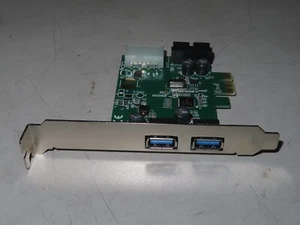 SYBA 2 ext Port USB 3.0 and one 19 Pin Internal Header PCI-e Card SD-PEX20139 - Picture 1 of 3