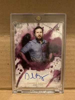 2018 WWE Undisputed Daniel Bryan Auto 1/5 - Image 1 of 2