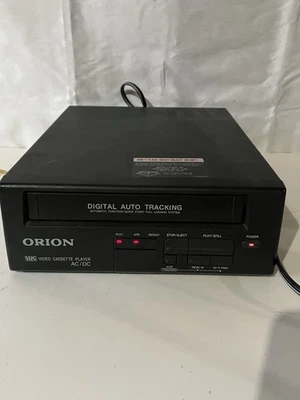 Orion VP0060 VCR VHS Video Cassete Player Digital Audio Tracking: For Repair - Image 1 of 4