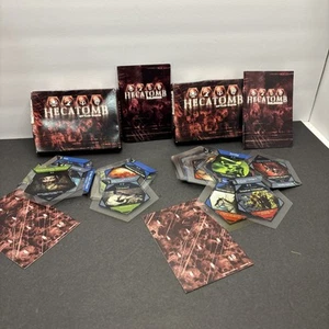 New Hecatomb TCG CCG Starter Deck 40 Card Horror vtg Scary Sealed - Picture 1 of 12