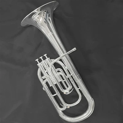 Yamaha YAH-203S Eb альт гудок - серебро новый Японии - Изображение 1 из 4