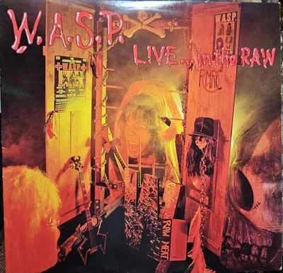 W.a.s.p. Live..in The Raw Vinyl Record Lp (Ex) Foto 1 de 4