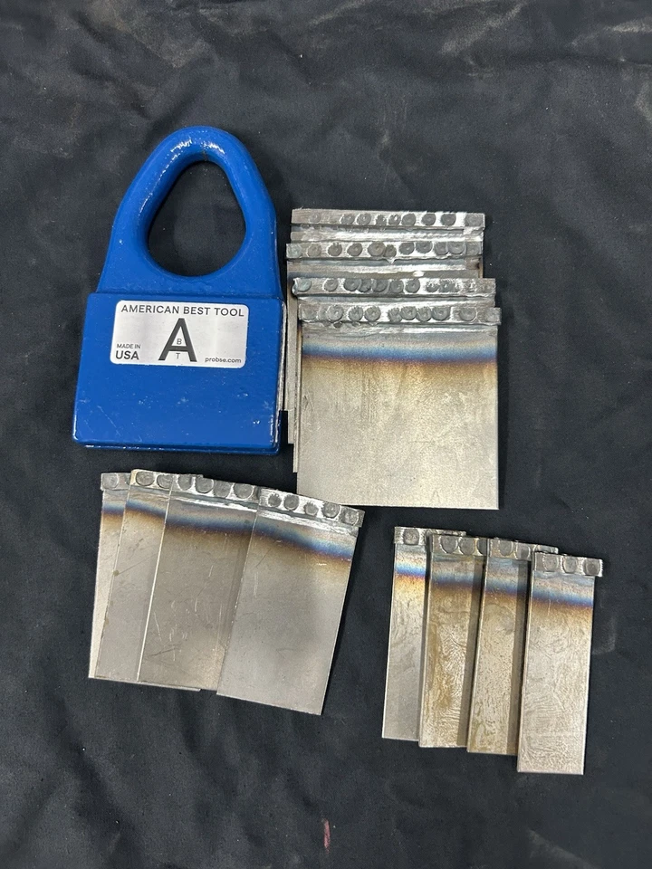 Kit de placa de soldadura y tac 0800 incluye soporte de tracción con 12 placas de soldadura Foto 1 de 3