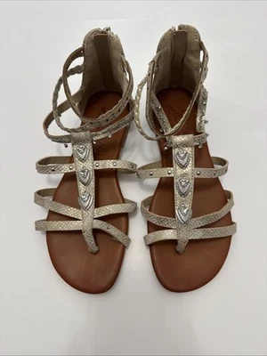 Jellypop MAYARI J166ESN  Gold /Silver Snake SM790 Size 6 WOMENS Sandals - Image 1 of 4