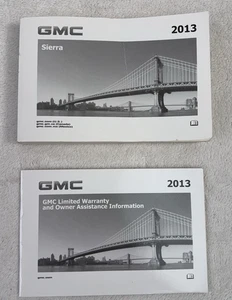 2013 GMC Sierra Owners Manual and Limited Warranty Information book - Picture 1 of 8