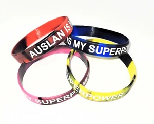Auslan Is My Superpower Wristbands - Picture 1 of 4