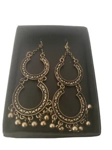 Anitique Gold Earrings  - Picture 1 of 4