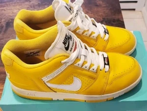Size 8 - Nike Supreme x Air Force 2 Yellow - Picture 1 of 24