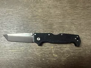 Cold Steel Knives SR1 Lite Lockback 8Cr13MoV Tanto Point. New Without Box - Picture 1 of 2