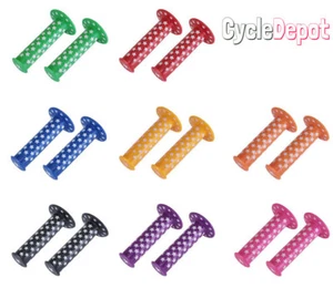 ALTA Bicycle Grips Color & White Star Beach Cruiser BMX Old School ALL COLORS - Picture 1 of 9