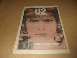 U2: Live Under a Blood Red Sky 1984 Full Page (12" X 16") UK Advert - Picture 1 of 1