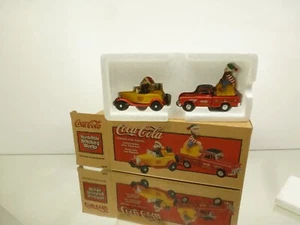 ERTL H838 VEHICLES WITH FIGURES COCA COLA CHRISTMAS ELVES -1:43?- GOOD IN BOX - Picture 1 of 8