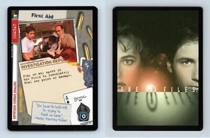 First Aid - The X-Files 1996 Premier Common CCG Card - Picture 1 of 1