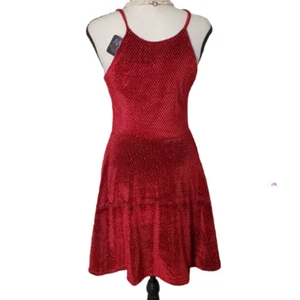 ROSIE HARLOW RED DRESS M NWT - Picture 1 of 8