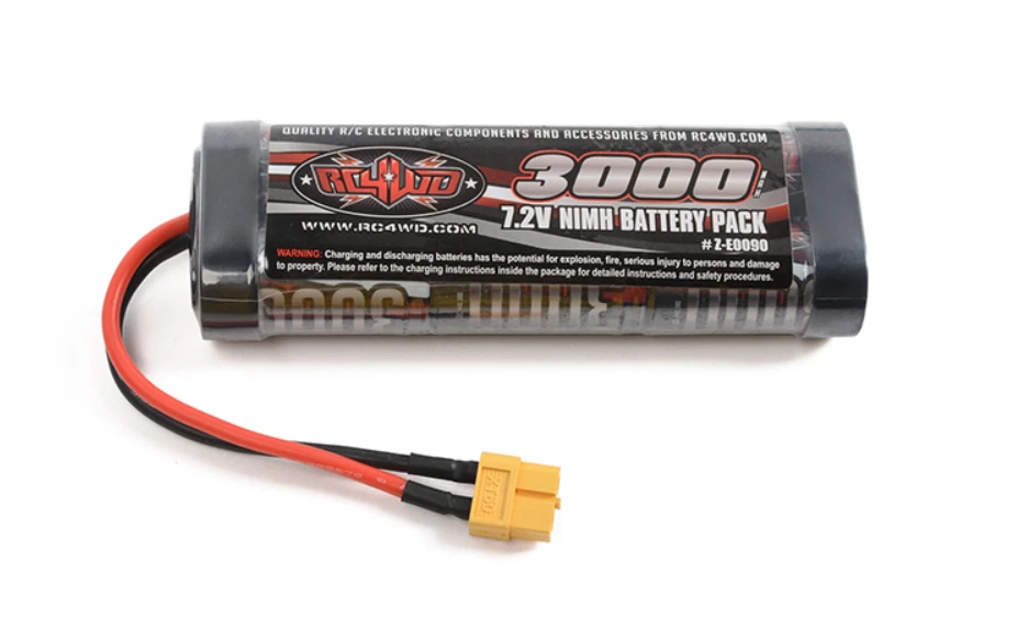 RC4WD 6-Cell 3000mAh NIMH Battery Pack     Z-E0090 - Image 1 of 1