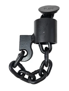 Anclaje de amarre de cadena de piso de 3/8" grado 70 para remolque de camión, soldado, WLL 6600Lb - Imagen 1 de 5