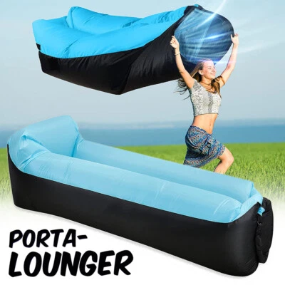 Aufblasbar Air Lounger Outdoor Luftsofa Strandsofa Camping Air Sofa Strand Couch - Bild 1 von 4