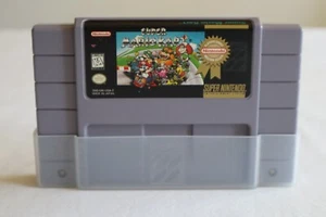 Super Mario Kart (Super Nintendo SNES, 1992) Authentic Cleaned Vintage - Picture 1 of 10