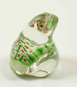Beautiful Phoenician Art Glass Frog Very Pretty Millefiori Interior - Picture 1 of 4
