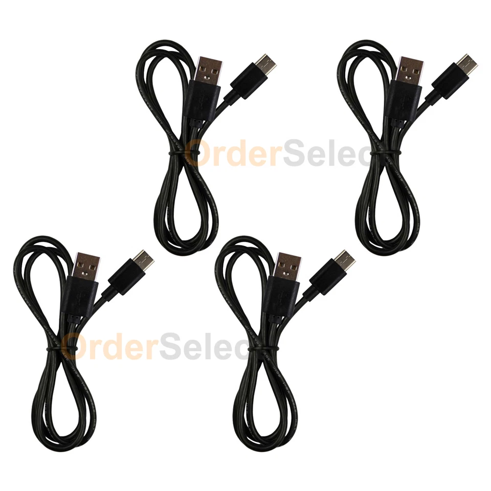 4 NEW USB Type C Charger Cable Cord for Android Phone LG G5 G6 / Google Nexus 5X - Image 1 of 1